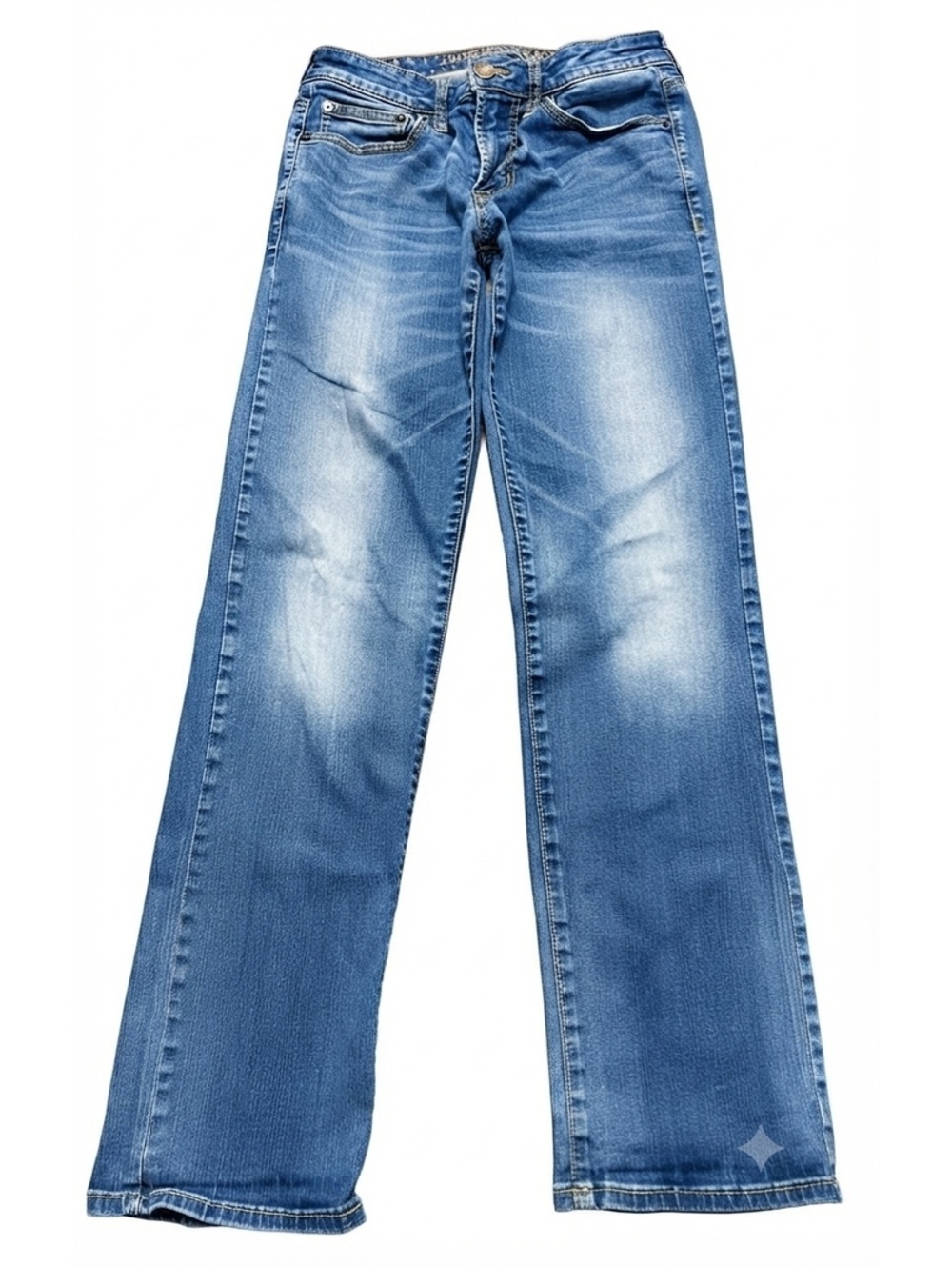 American Eagle Original Straight Leg Jeans Men's 28x32 Distressed Denim